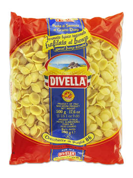 86 Orechiette Puglia 500 gr. Divella