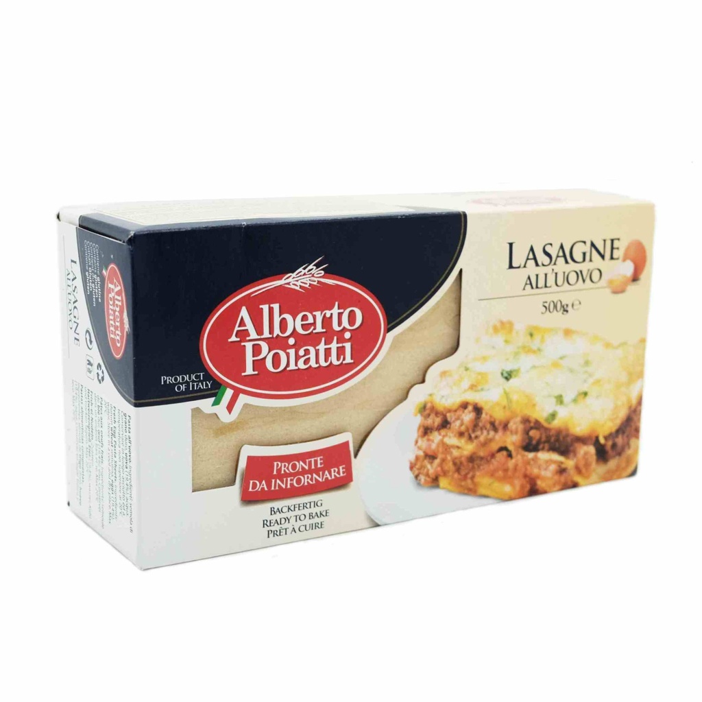Lasagna all`uovo 91   500 gr.           A.Poiatti