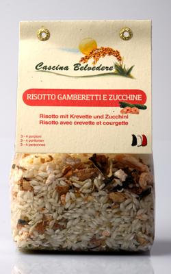 Risotto Gamberetti/ Zuc. 250 gr.   Belvedere