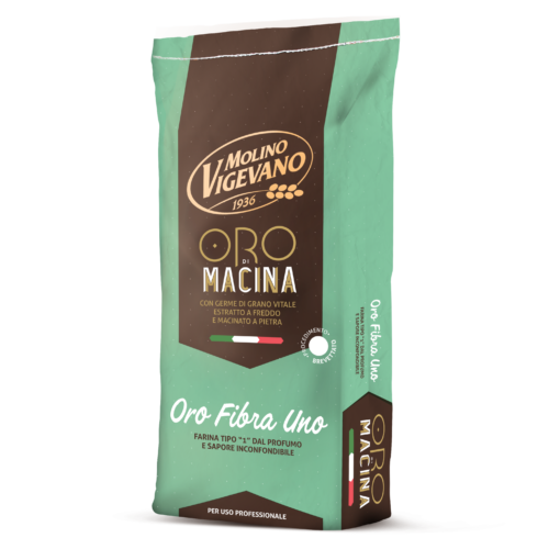 Farina/Bloem Oro Fibra UNO 25 kg.   Molino Vigevano