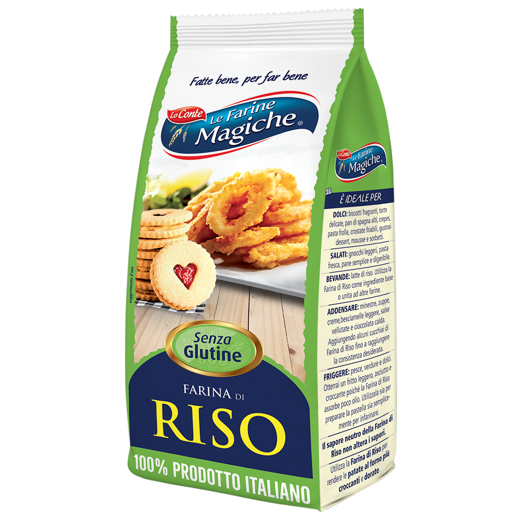 Farine di Riso  500gr    Farine Magiche