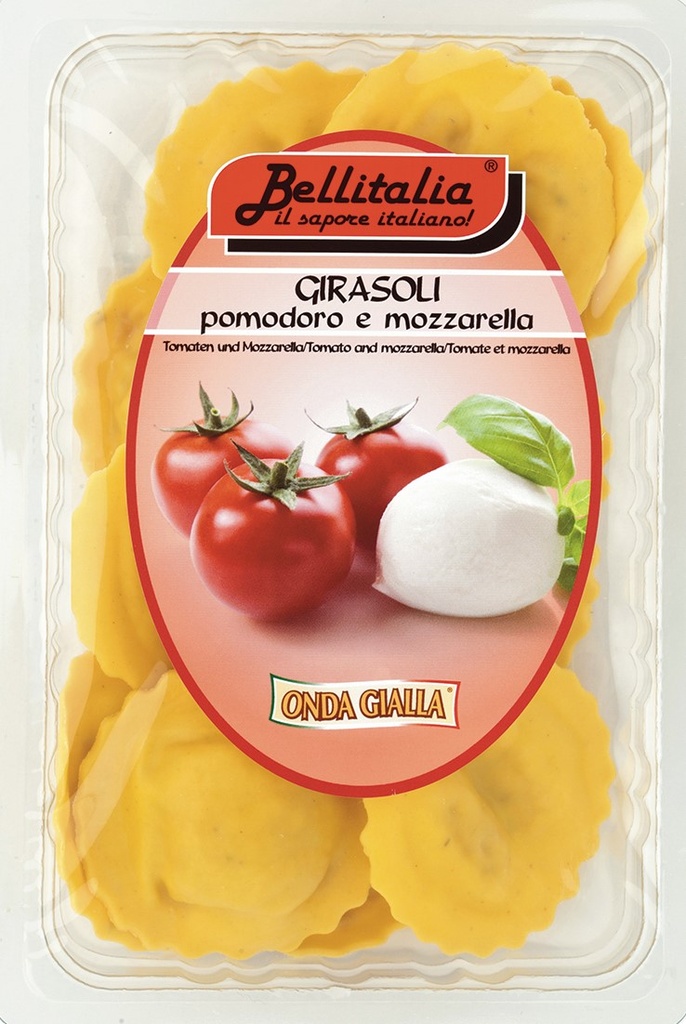 Girasoli Pomodoro e Mozzarella  250 gr. Bellitalia