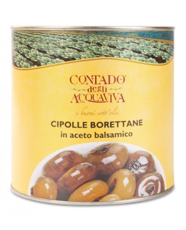 Cipolle Borettane Aceto Bals. 2500 ml.  Contado