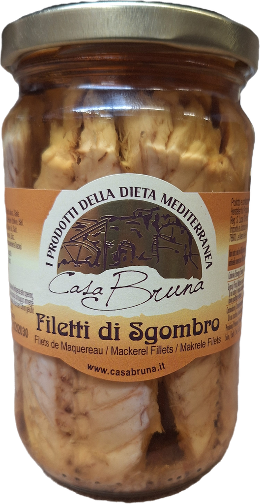 Filetti Sgombro 300 gr.   Casa Bruna