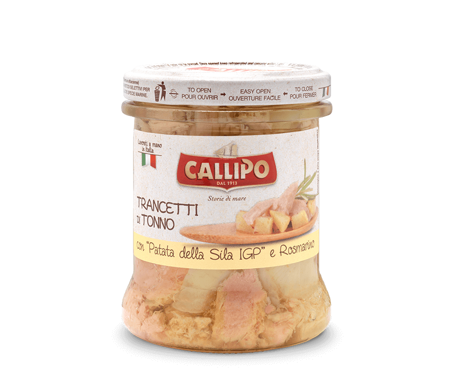 Trancetti Tonno con Patata 170 gr. Callipo