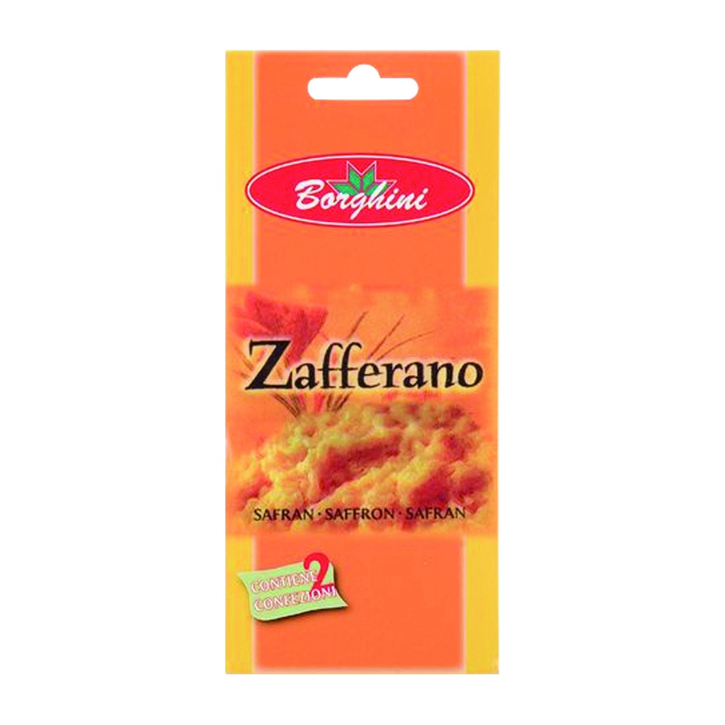 Zafferano Polvere  0,125 gr.        Borghini