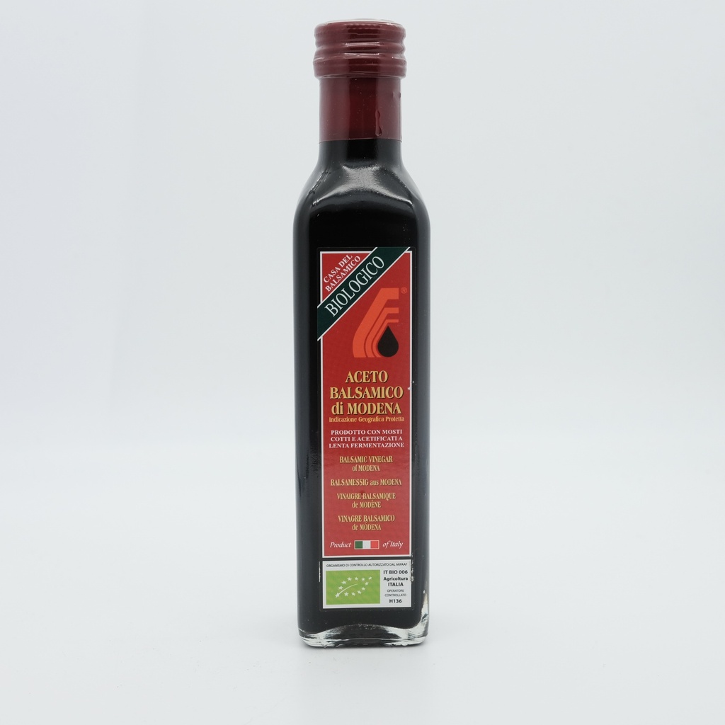 Aceto Balsamico  Biologico 250 ml.