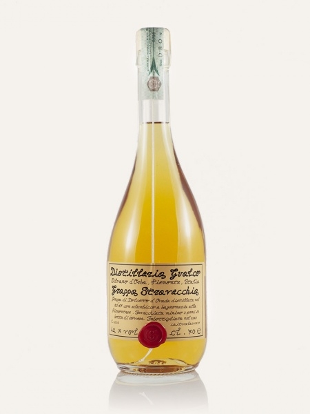 Grappa Stravecchio invech 0,7ltr. 42% Gualco Bartolomeo