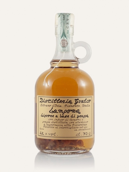 Liquore Grappa Lampone  70 cl.42%  Gualco Bart.
