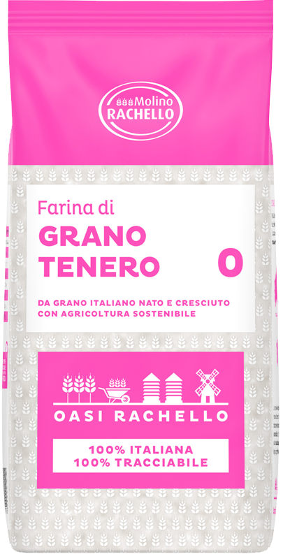 Farina tipo 0   750 gr.            Rachello