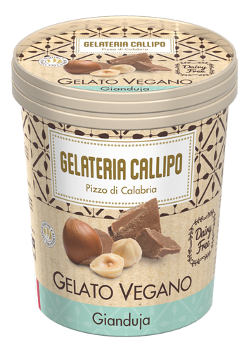 Gelato Vegani Gianduja 310 gr.  Callipo