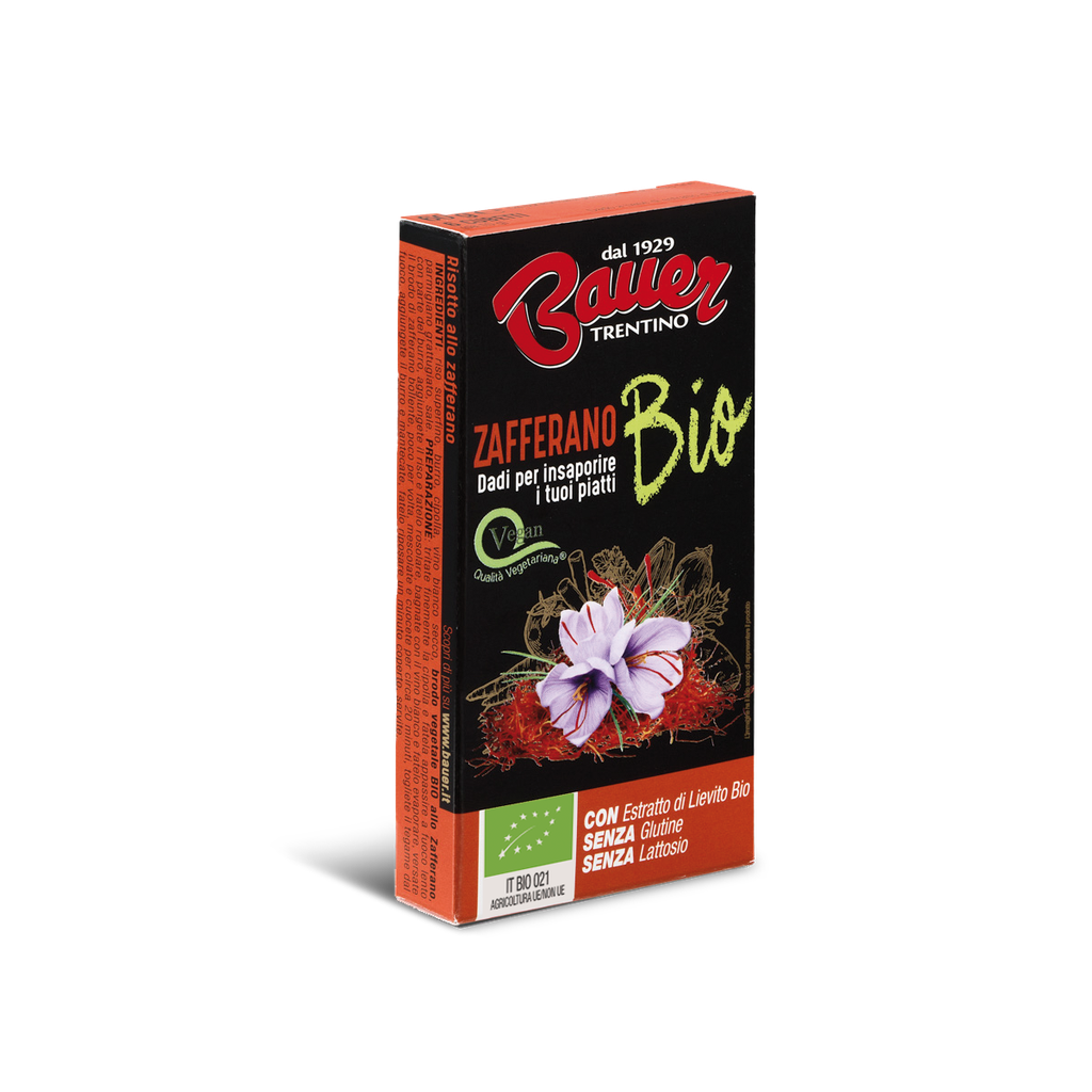 Dado Vegetale Zafferano ast. 60 gr. BIO Bauer