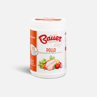 Brodo Granulare instant. Pollo 700 gr. Bauer