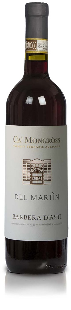 " Del Martin " Barbera d`Asti ca`Mongross  2021 Ferraris