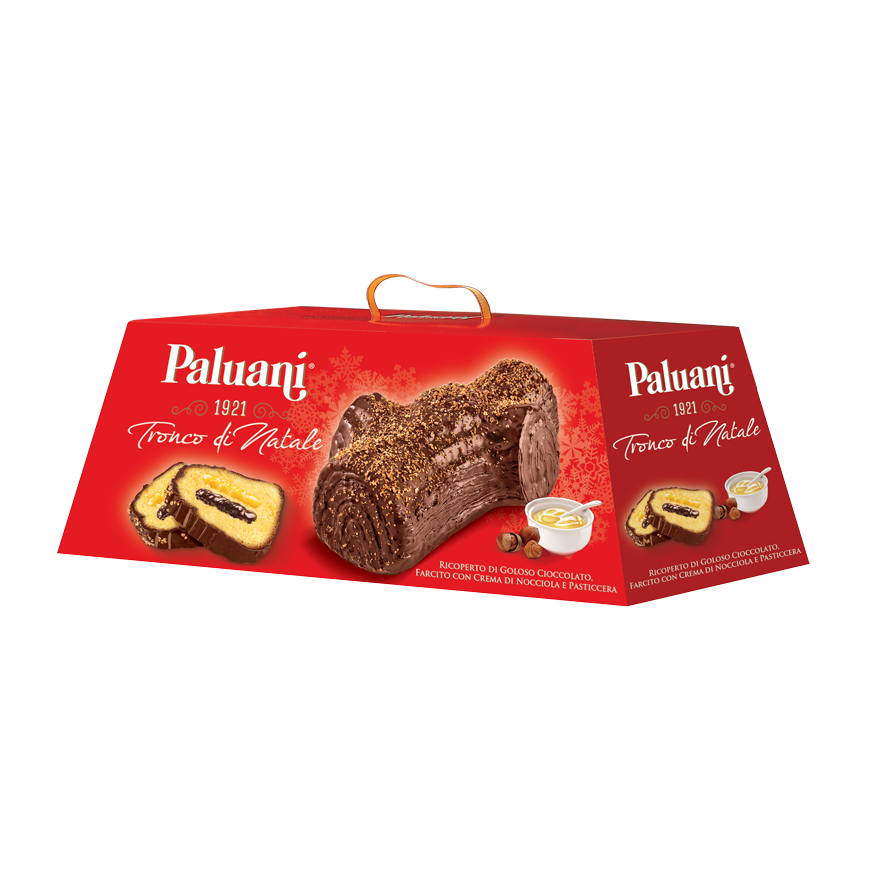 Tronco di Natale  Nocciola 750gr. Paluani