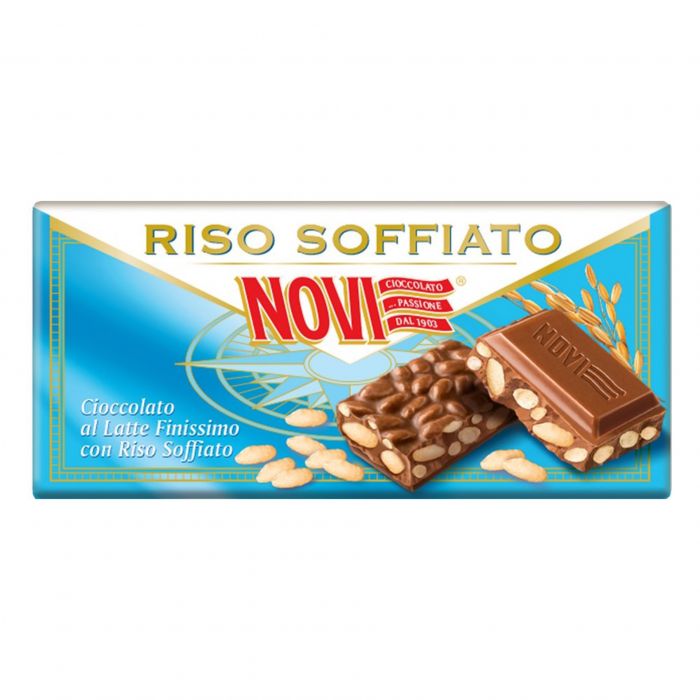 Tavoletta Latte Riso Soffiato 90gr        Novi