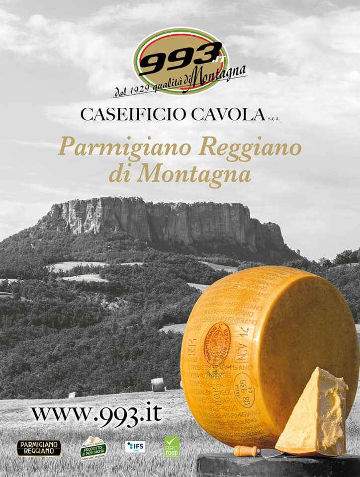 Grattugiato 993 Reggiano 1000 gr Gemalen 12 mnd.