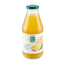 Bevande biologica alla Arancia e Zenzero 255 ml.  Arc en Ciel