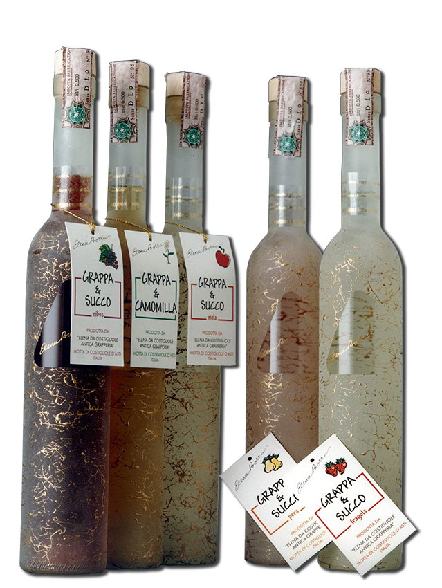 Liquore Grappa e Succo Fragola 50 cl. Vieux Molin