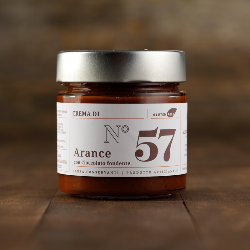 No 57 Crema Arancia e Cioccolato Fondente