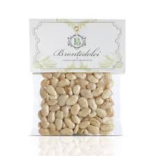 Mandorle pelate Sicilia  250gr    BRONTE DOLCI