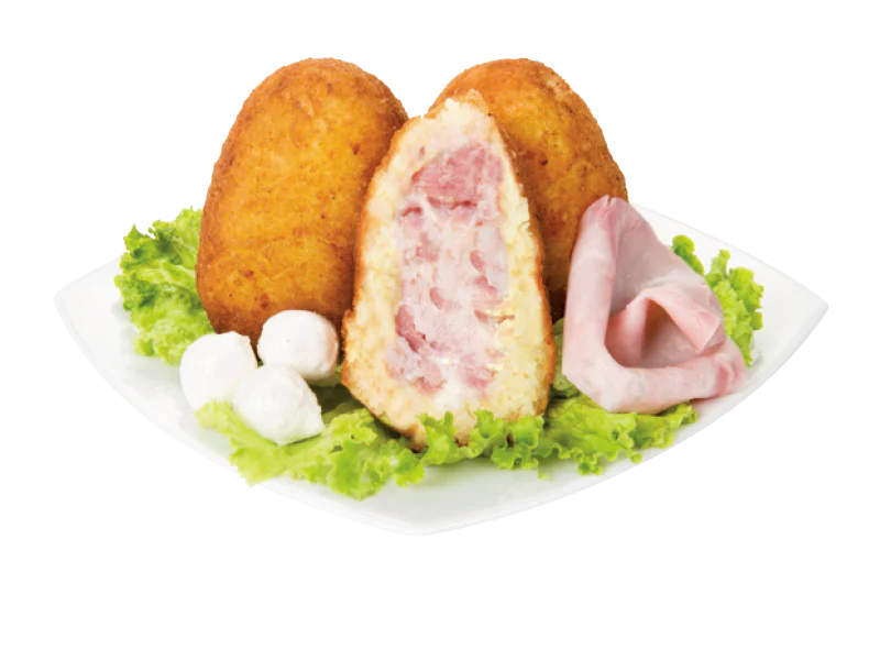 Arancini al Prosciutto mozzarella 200gr p/st    