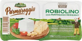 Robiolino con Parmigiano Reggiano 2 x 60 gr.