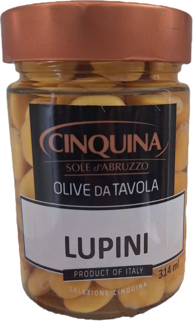 Lupini in Salamoia 180g.  Cinquina 