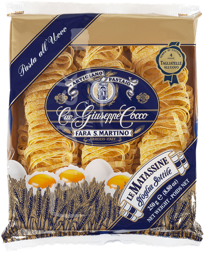 [01513] Matassine all`uovoTagliatelle    250 gr.  Coco