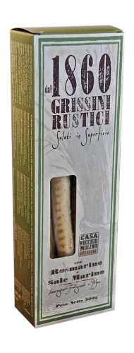[03221] Grissini Rustico Rosmarino e sale 200 gr. Casa Vecchia