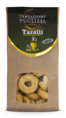 [03248] Taralli Gourmet all`Olio  250 gr.       T.Pugliesi