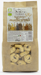 [03252_BIO] Taralli Multicereali 200 gr.  BIO    T.Pugliesi