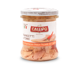 [07046] Trancetti Tonno Peperoncino 170 gr. Callipo