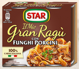[06070] Gran Ragú con Funghi Porcini  x 2 180 gr      STAR