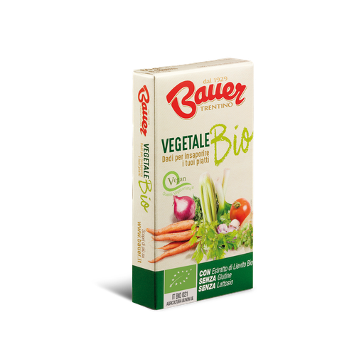 [08000] Dado per Brodo vegetale evo 60 gr.  Bauer