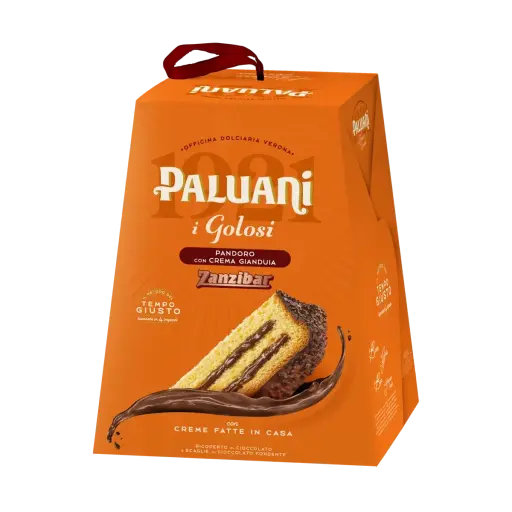 [K13P181] Pandoro Zanzibar Crema Gianduja 750gr