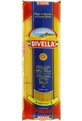 9 Spaghettini 500 gr. Divella