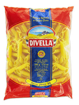 30 Penne Zitoni 500 gr. Divella