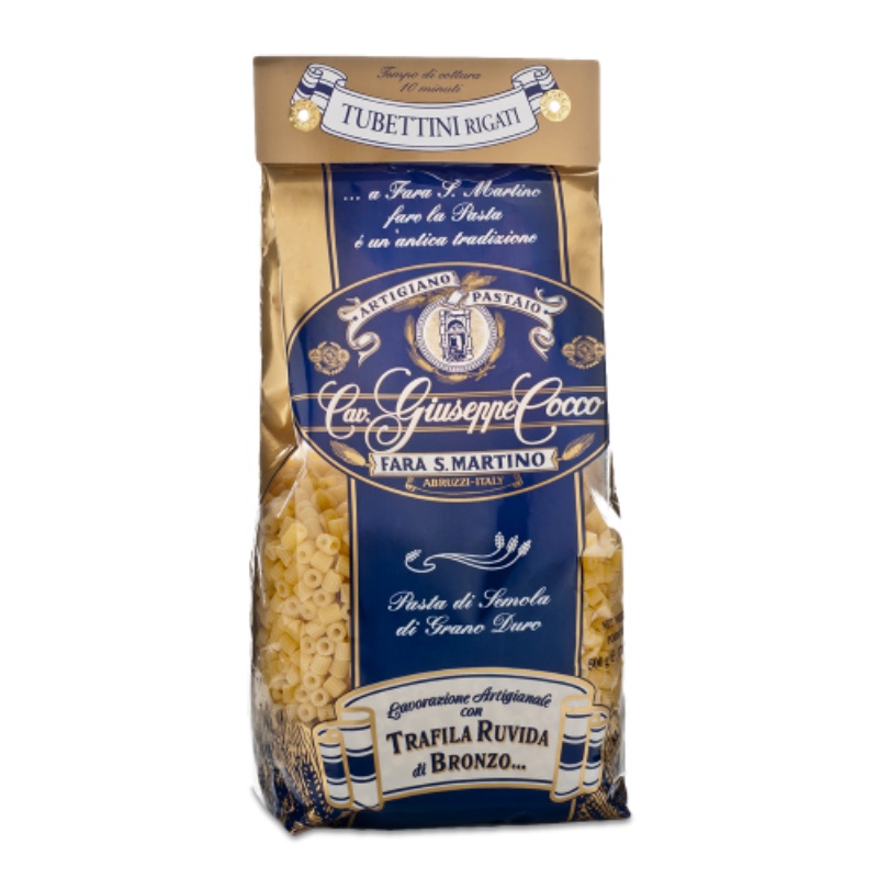 Tubettini Rigati   500 gr.  Coco