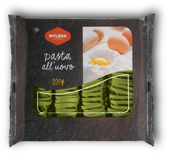 5mm Tagliatelle Verde 500 gr.  Mylena