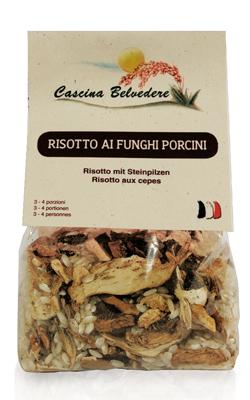 Risotto Funghi Porcini 250 gr.   Belvedere