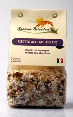 Risotto Alla Melanzane 250 gr.  Belvedere