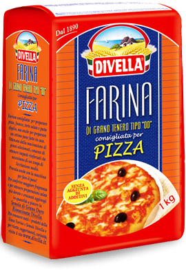 Farina Pizza 00 rood 1 kg.