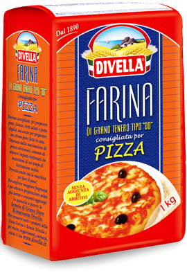 Farina 00 Pizza rood 1 kg.