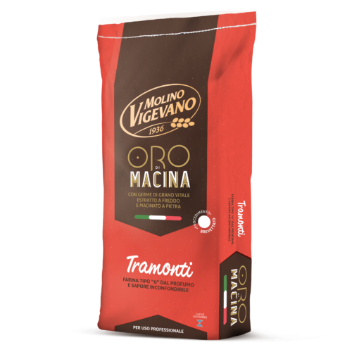 Farina Tramonti Oro Plus  25 kg. Molino di Vigevan