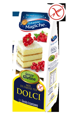 Mix Dolci Gluten free 500gr Farine Magiche