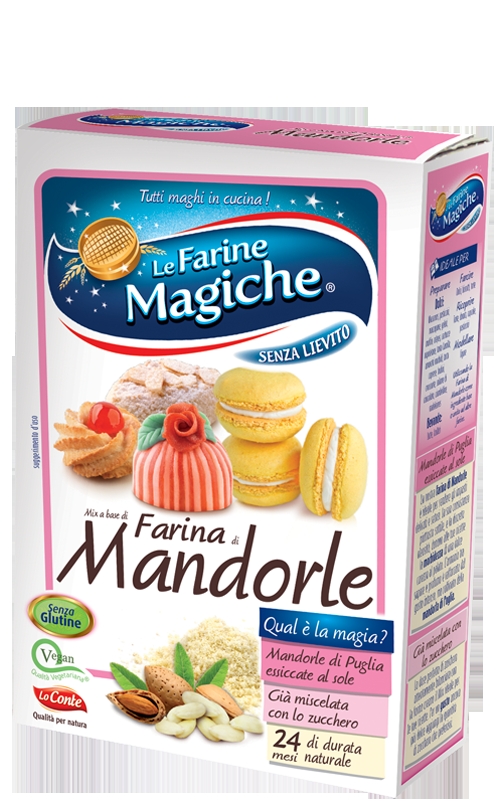 Mandorle farina 250gr Farine Magiche