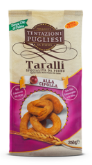 Taralli  alla Cipolla  250 gr.        T.Pugliesi