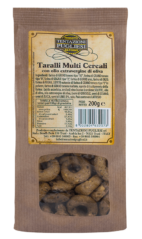 Taralli Multicereali 200 gr.            T.Pugliesi