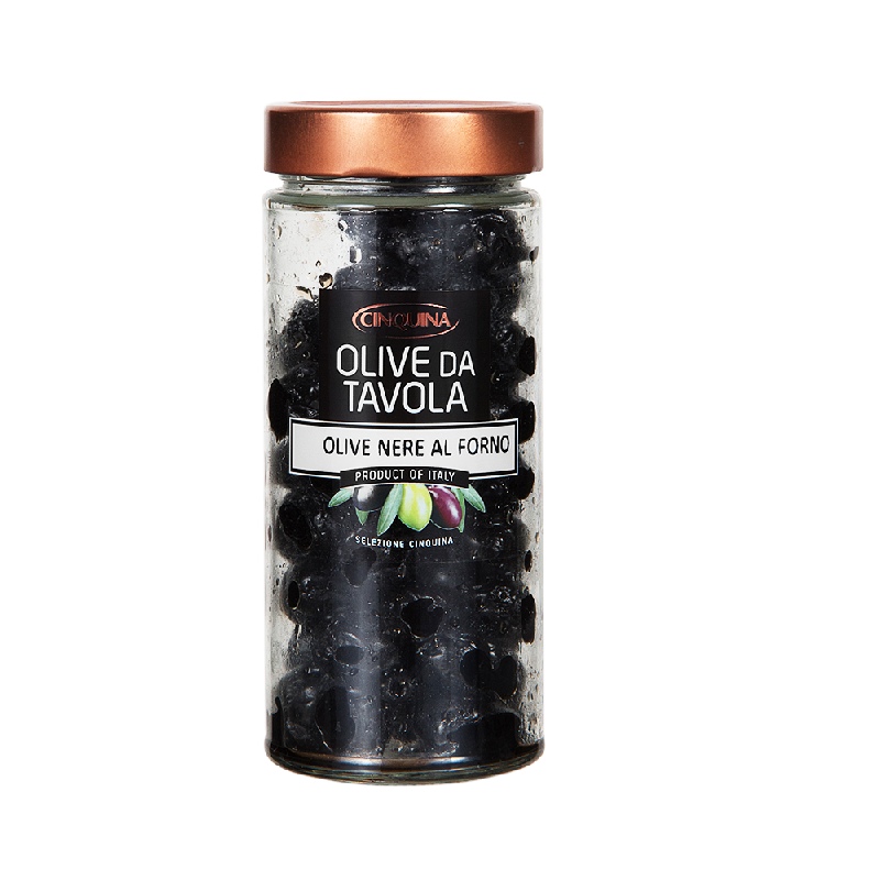 Pot Olive Nere Al Forno 320 gr.